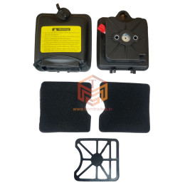 Alternative view of BC 43-52 CC Air Filter Complete Assembly Mistsubishi