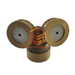 2 Head Brass Nozzle