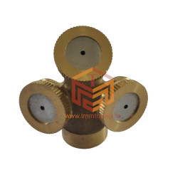 3 Head Brass Nozzle
