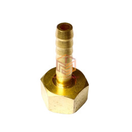 Alternative view of Nut & Nipple Hex - 1/2 8 S24 / 1/2 10MM