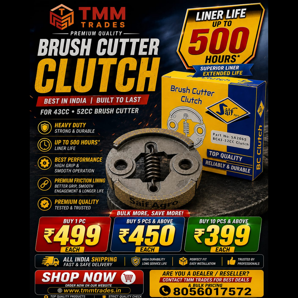 BC 43-52 CC Clutch Saif Agro Premium Quality