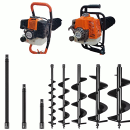 Earth Auger Bits & Extensions