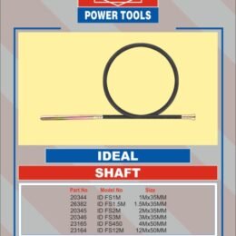 SHAFT - IDFS2M [2 METER] / IDVR2HP HALF ROUND 50MM X 4MTR