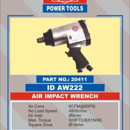 Air Impact Wrench ID-AW222