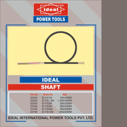 Alternative view of SHAFT - IDFS2M [2 METER] / IDVR2HP HALF ROUND 50MM X 4MTR