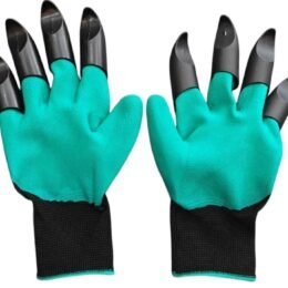 Gardening Gloves Green & Black