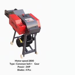 Chaff Cutter with 3 HP Motor Titan