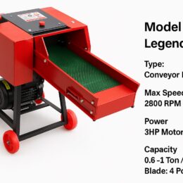 Chaff Cutter With 3 HP Motor Legend
