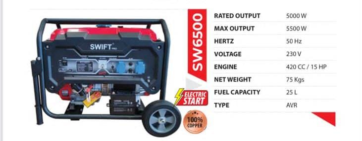 Generator Switf Pro - 3kw / 5 KW / 7kw - Image 2