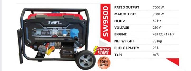 Generator Switf Pro - 3kw / 5 KW / 7kw - Image 3