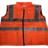 Safety Jacket Orange With 2 Pockets