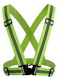 Safety Cross Belt Green Buckle Type