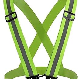 Safety Cross Belt Green Buckle Type