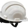 Safety Helmet Ratchet Type White