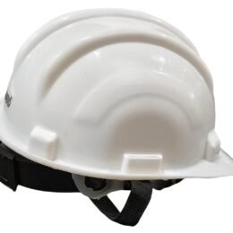 Safety Helmet Ratchet Type White