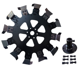 BC Trenching Wheel Attachment