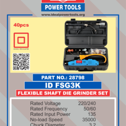 Flexible Shaft Die Grinder Set ID-FSG3K KIT (28798)