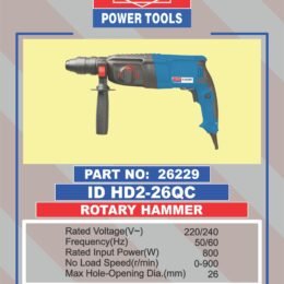 Hammer Drill ID-HD2-26QC