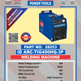 Welding Machine ID-ARC-TIG 400HQ 3PH (28253)