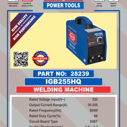 Welding Machine ID-IGB255HQ METAL CASE (28239)