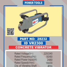 Concrete Vibrator IDVR2300 / VR2000 [28232]