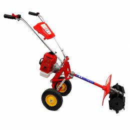 Trolley Type Brush Cutter 68 CC With Tiller Attachment